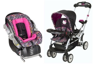 hello kitty jogging stroller